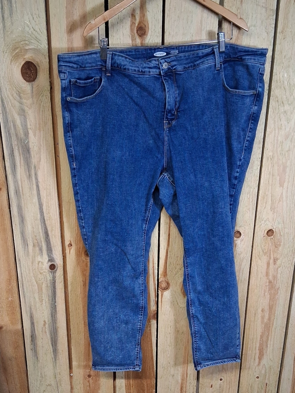 Womens Old Navy Rockstar Super-Skinny, High Rise, Secret-Slim Pockets Size 26